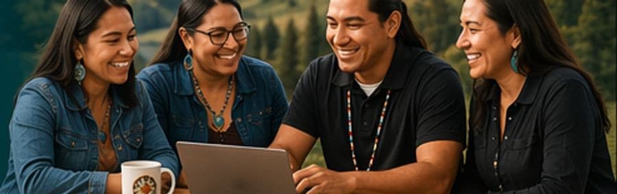 Tribal professionals collaborating
