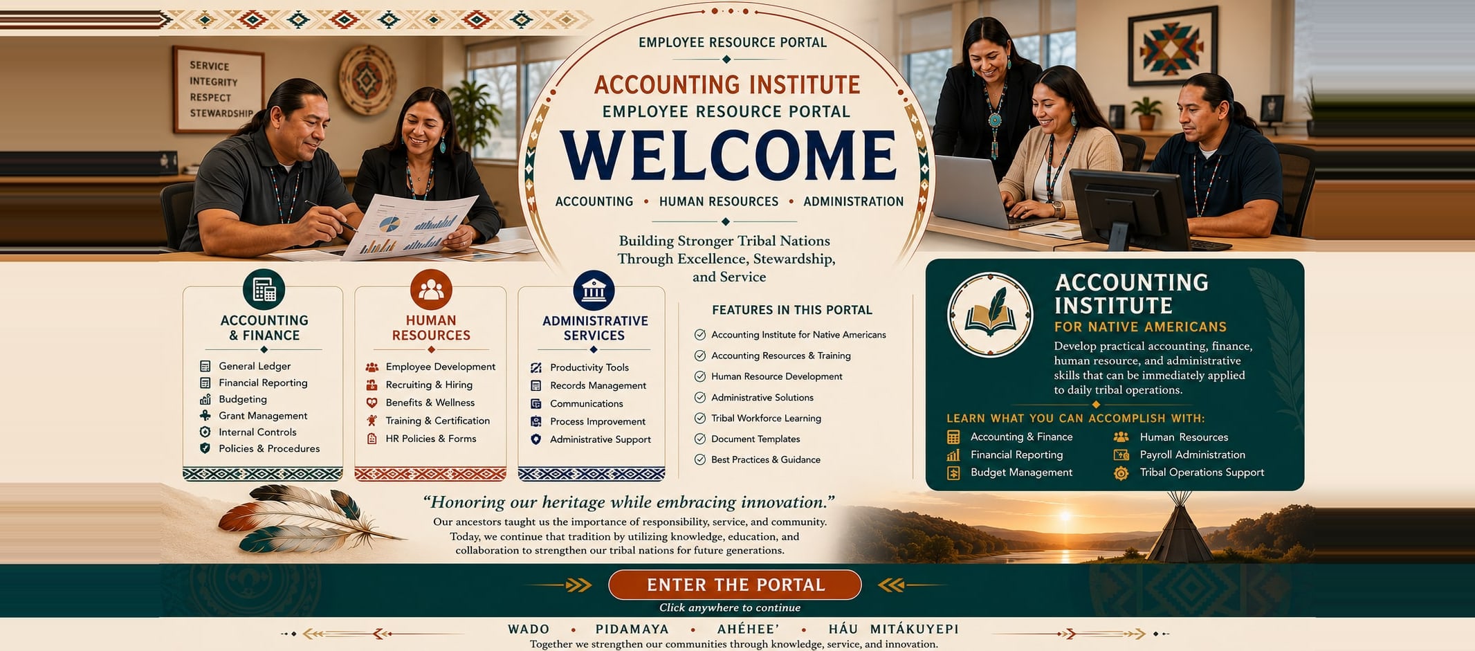 Accounting Institute for Native Americans — Employee Resource Portal